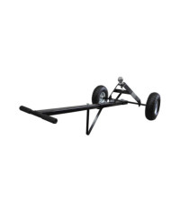 Chariot à main de remorque utilitaire bateau deux pneus 275 kg | Mobilier & Déco