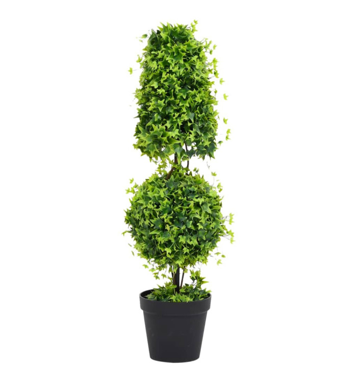 Plante de buis artificiel avec pot Vert 100 cm | Mobilier & Déco