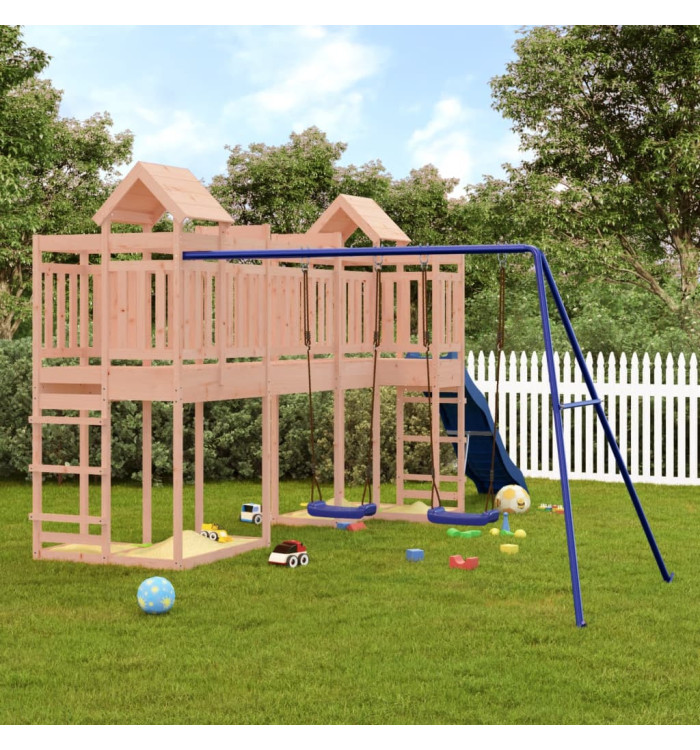 Aire de jeux d'extérieur bois massif de douglas | Mobilier & Déco