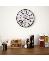 Horloge murale vintage Londres 30 cm | Mobilier & Déco