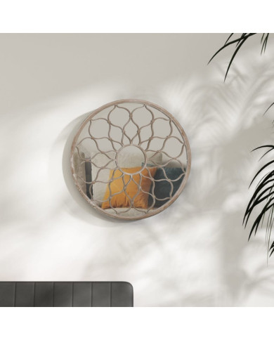 Miroir Sable 40x3 cm Fer pour utilisation à l'intérieur | Mobilier & Déco