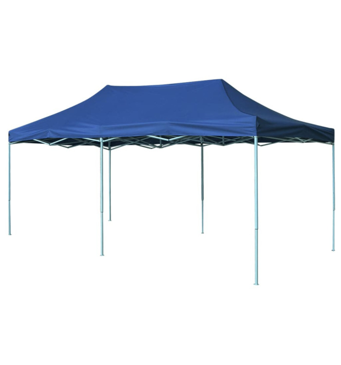 Tente pliable 3 x 6 m Bleu | Mobilier & Déco