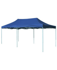 Tente pliable 3 x 6 m Bleu | Mobilier & Déco