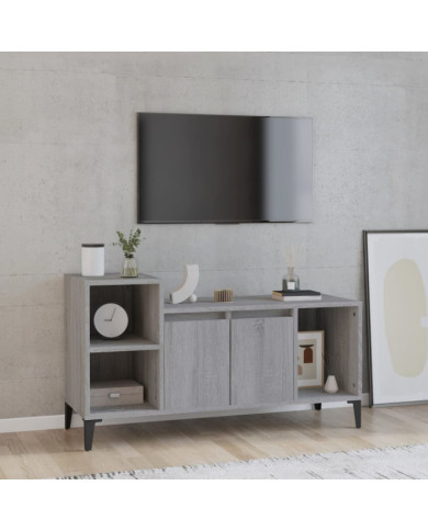Meuble TV Sonoma gris 100x35x55 cm Bois d'ingénierie | Mobilier & Déco