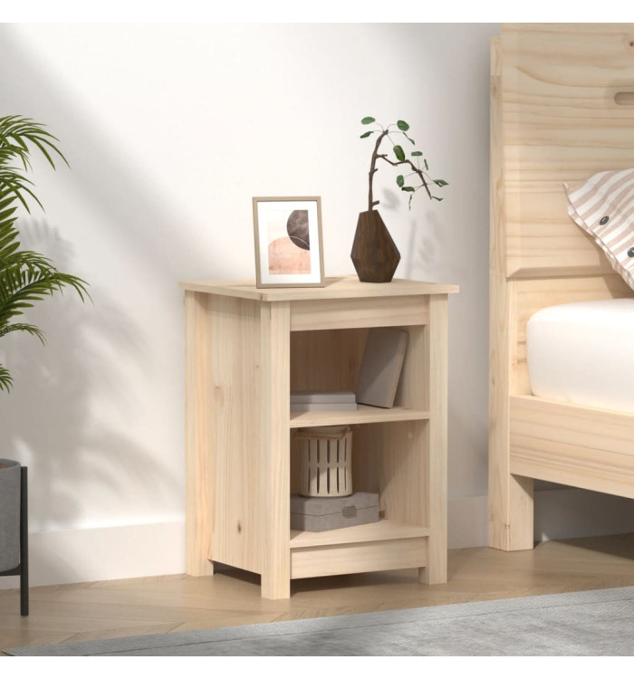 Table de chevet 40x35x55 cm Bois de pin solide | Mobilier & Déco