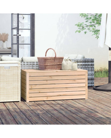 Boîte de jardin 101x50,5x46,5 cm bois massif de pin | Mobilier & Déco