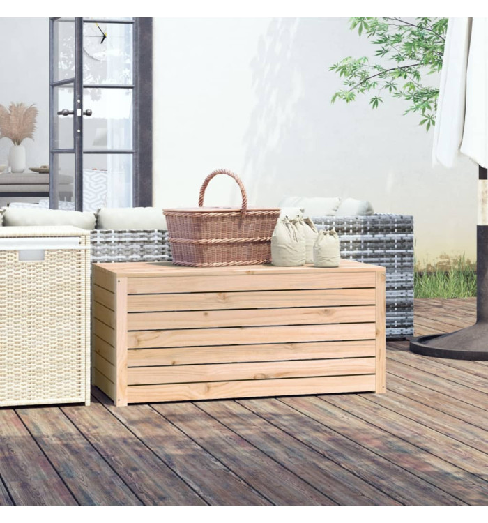 Boîte de jardin 101x50,5x46,5 cm bois massif de pin | Mobilier & Déco