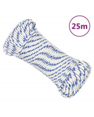 Corde de bateau Blanc 3 mm 25 m Polypropylène | Mobilier & Déco