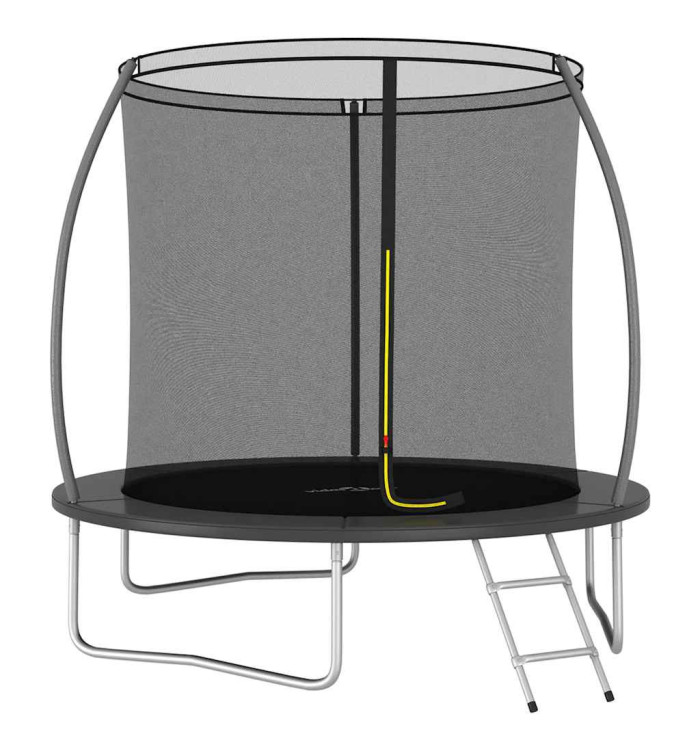 Ensemble de trampoline rond 244x55 cm 100 kg | Mobilier & Déco