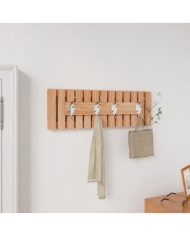 Cintre mural 42x8,5x14 cm Bois massif de noyer | Mobilier & Déco