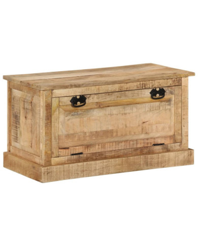 Banc de rangement de chaussures 85x40x45 cm Bois de manguier | Mobilier & Déco
