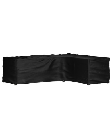 Housse de salon de jardin en forme de L 16 œillets 260x210x80cm | Mobilier & Déco