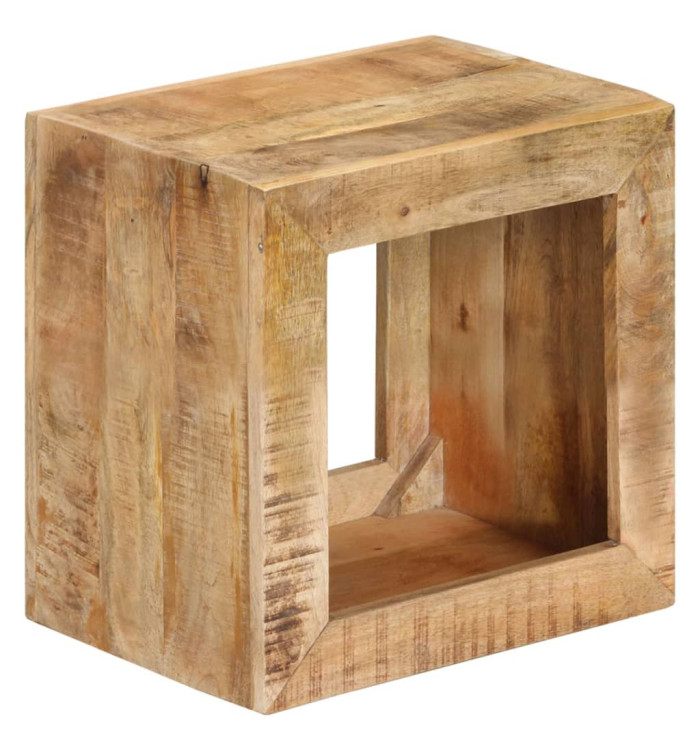 Tabouret 40x30x40 cm Bois de manguier solide | Mobilier & Déco