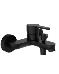 SCHÜTTE Mitigeur de baignoire DENVER noir mat | Mobilier & Déco