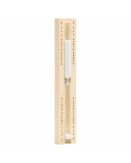 Minuterie à sable pour sauna 15 minutes Bois massif de pin | Mobilier & Déco