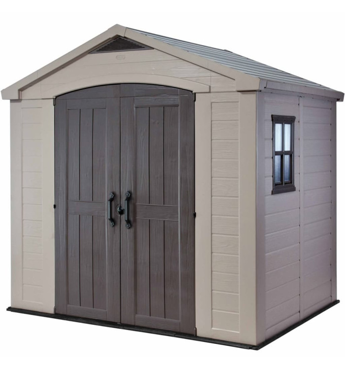 Keter Abri de jardin Factor 86 beige | Mobilier & Déco