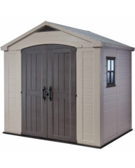 Keter Abri de jardin Factor 86 beige | Mobilier & Déco