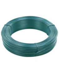 Fil de liaison de clôture 250 m 2,3/3,8 mm Acier Vert noirâtre | Mobilier & Déco
