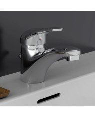 SCHÜTTE Mitigeur de lavabo CALVINO chrome | Mobilier & Déco