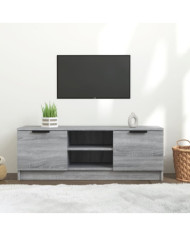 Meuble TV Sonoma gris 102x35x36,5 cm Bois d'ingénierie | Mobilier & Déco