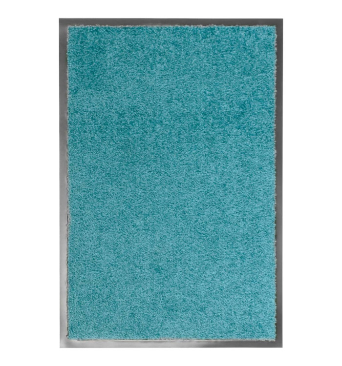 Paillasson lavable Cyan 40x60 cm | Mobilier & Déco
