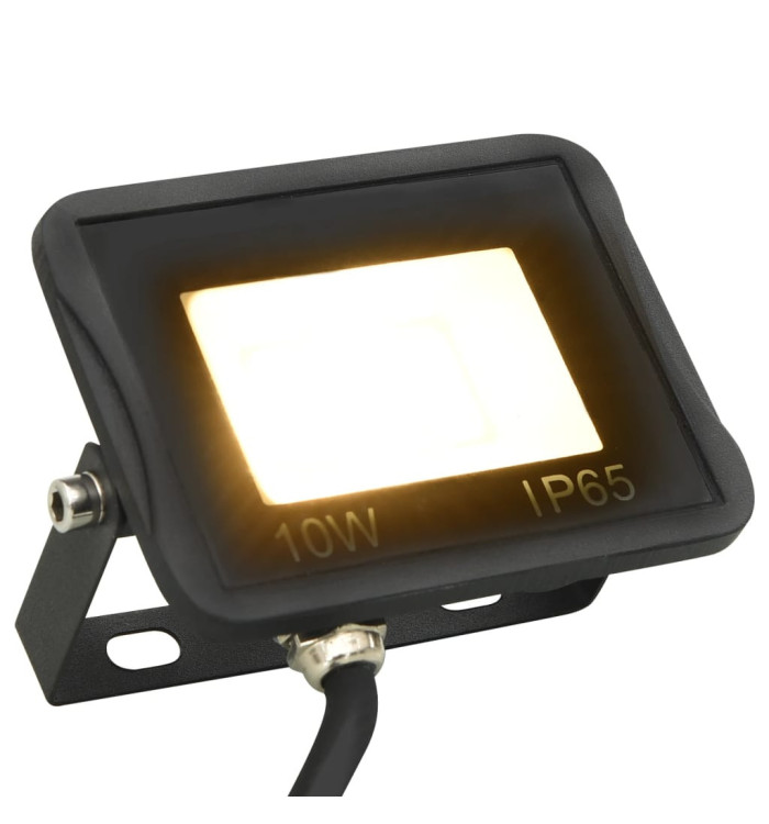 Projecteur à LED 10 W Blanc chaud | Mobilier & Déco
