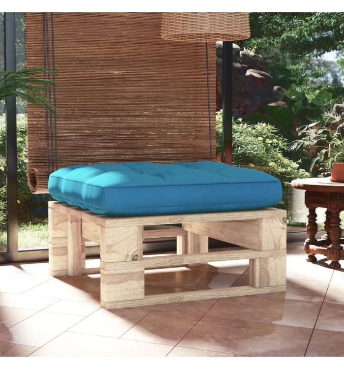 Pouf palette de jardin bois de pin imprégné | Mobilier & Déco