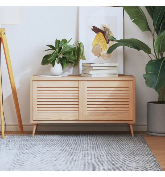 Portes d'armoire à persiennes 2 pcs 39,5x49,4 cm pin massif | Mobilier & Déco