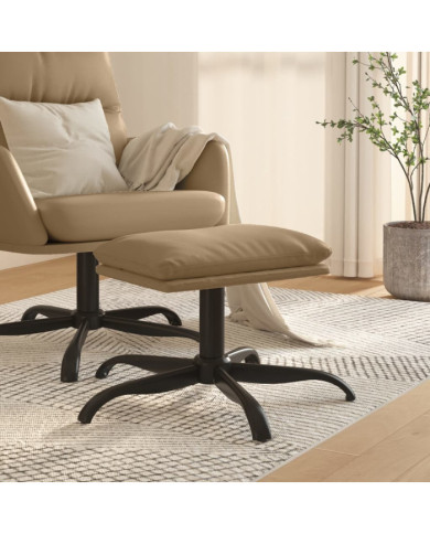 Repose-pied Cappuccino 60x60x36 cm Similicuir | Mobilier & Déco