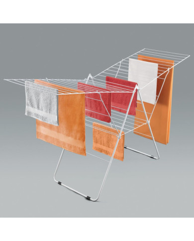 Metaltex Support de séchage à ailes Amsterdam 32 m | Mobilier & Déco