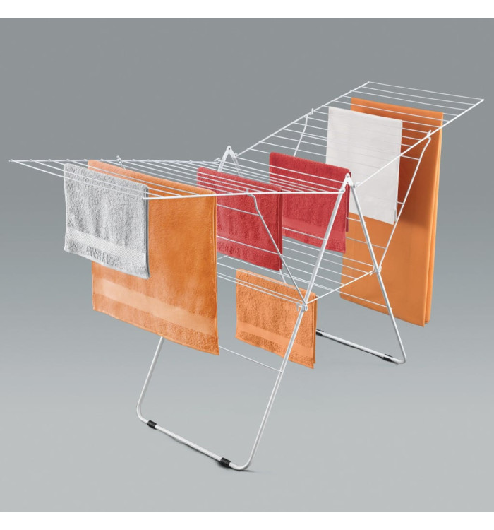 Metaltex Support de séchage à ailes Amsterdam 32 m | Mobilier & Déco