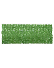 Écran de balcon avec feuilles vert 400x150 cm | Mobilier & Déco