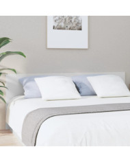 Tête de lit Blanc 200x1,5x80 cm Bois d'ingénierie | Mobilier & Déco