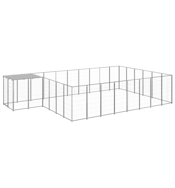Chenil Argenté 15,73 m² Acier | Mobilier & Déco