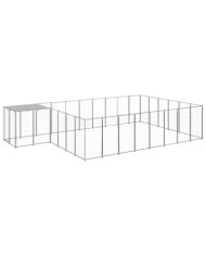 Chenil Argenté 15,73 m² Acier | Mobilier & Déco