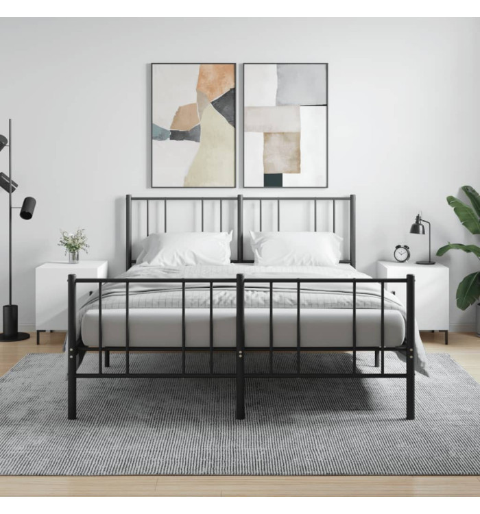Tables de chevet 2 pcs blanc 40x40x50 cm bois d’ingénierie | Mobilier & Déco