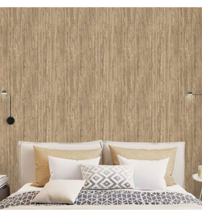 Noordwand Papier peint Natural Grasses Wicker marron | Mobilier & Déco