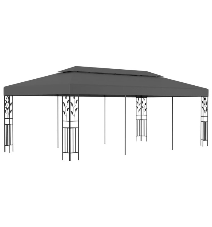 Belvédère 3x6 m Anthracite | Mobilier & Déco