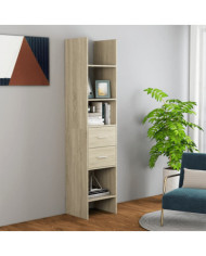 Bibliothèque Chêne sonoma 40x35x180 cm Bois d’ingénierie | Mobilier & Déco