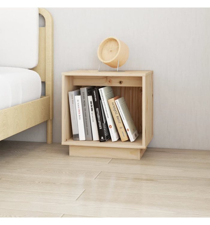 Table de chevet 40x30x40 cm Bois de pin solide | Mobilier & Déco