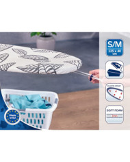 Leifheit Housse de planche à repasser Perfect Steam S/M 125x40 cm | Mobilier & Déco
