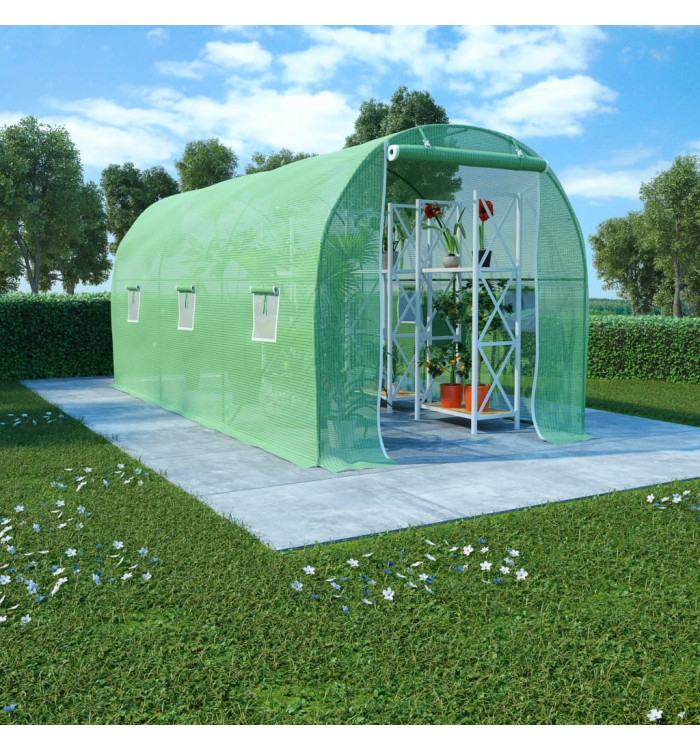 Serre 9 m² 4,5x2x2 m | Mobilier & Déco