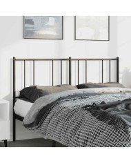 Tête de lit métal noir 150 cm | Mobilier & Déco