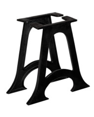 Pied de table base 2 pcs Base voûtée Cadre en A Fonte | Mobilier & Déco