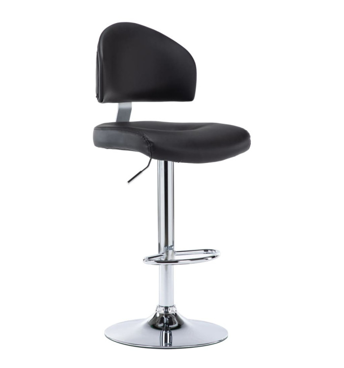 Tabouret de bar Noir Similicuir | Mobilier & Déco