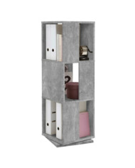 FMD Classeur rotatif ouvert 34x34x108 cm Béton | Mobilier & Déco
