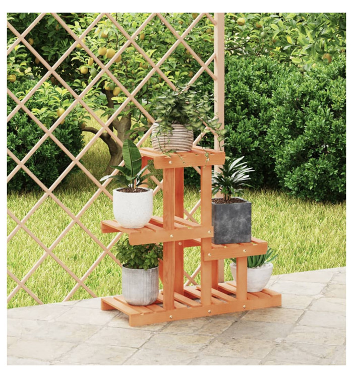 Support à fleurs 58x25x51 cm bois massif de sapin | Mobilier & Déco