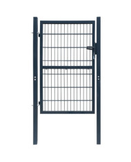 Portillon 2D (simple) Gris anthracite 106x230 cm | Mobilier & Déco