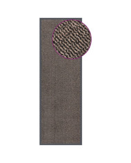 Paillasson touffeté 60x180 cm Marron foncé | Mobilier & Déco