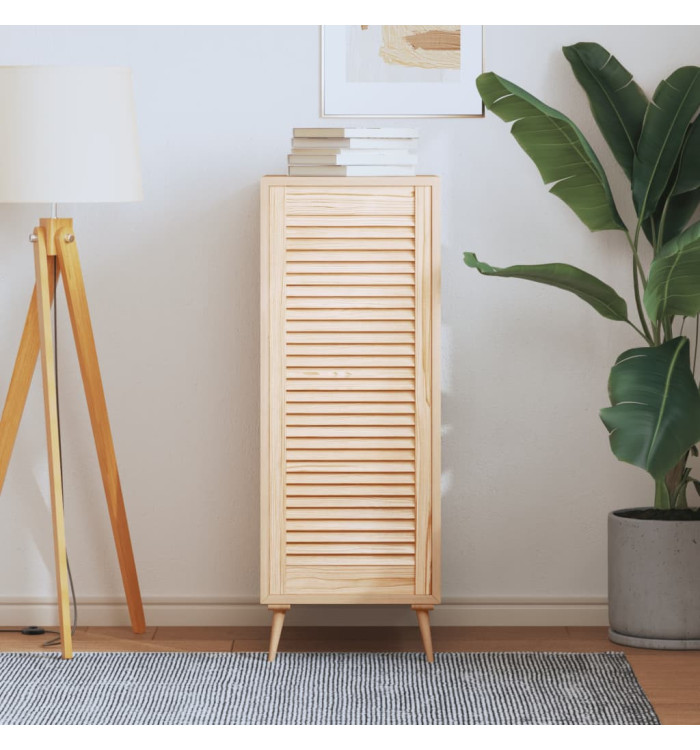 Porte d'armoire à persiennes 99,3x39,4 cm bois de pin massif | Mobilier & Déco